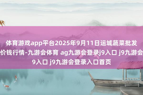 體育游戲app平臺2025年9月11日運城蔬菜批發(fā)商場有限公司價錢行情-九游會體育 ag九游會登錄j9入口 j9九游會登錄入口首頁